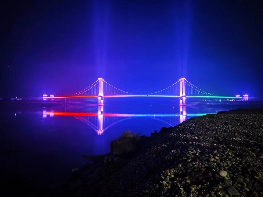 如何做桥梁照明工程？2023年桥梁照明高清效果图